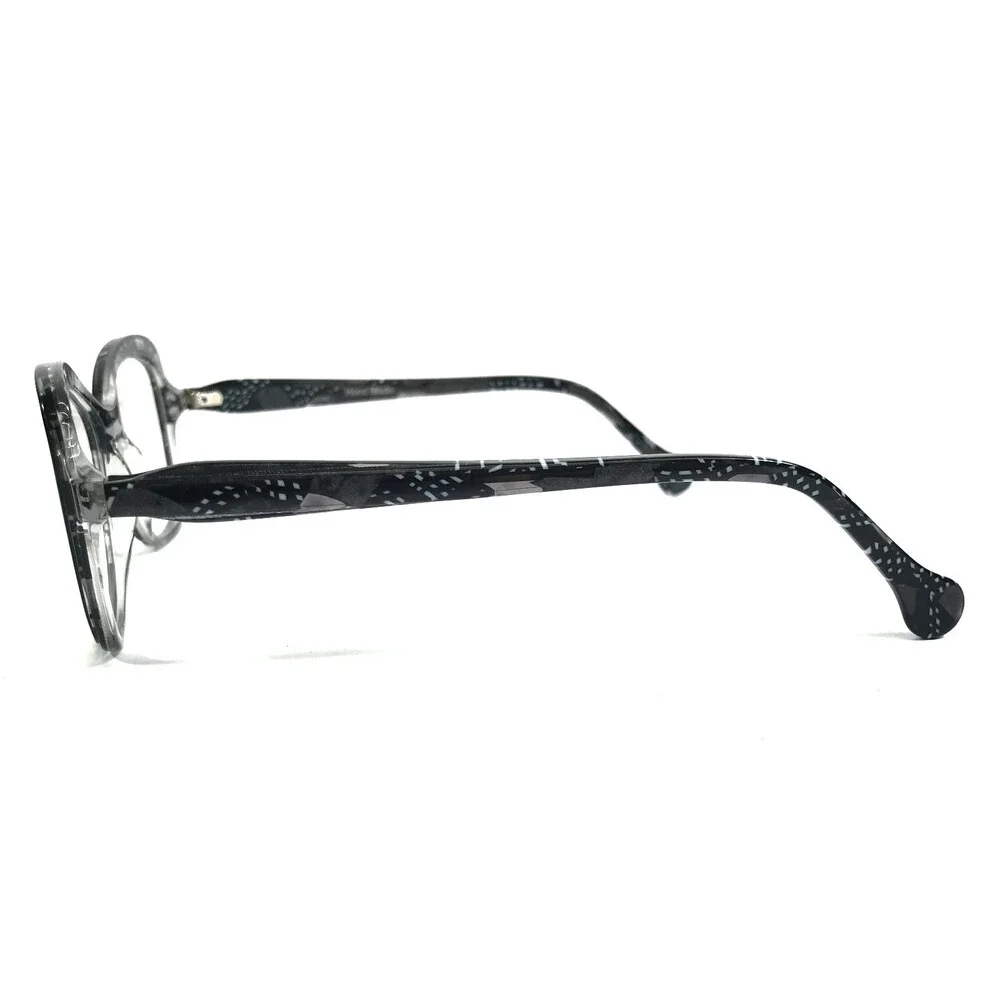 BOZ Eyeglasses Frames DING 0050ST Festival Noir Black Gray Crystals 51-17-140
